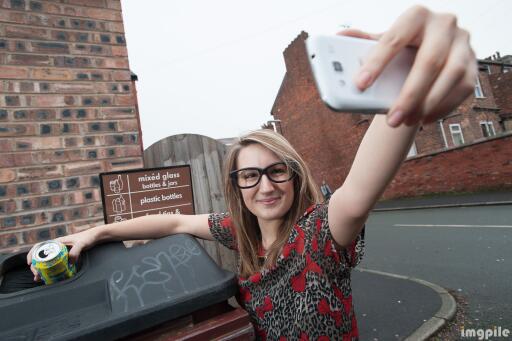 Abbie Reed, rubbish selfie