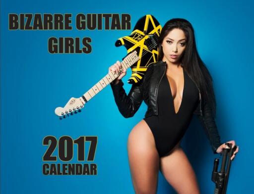 Bizarre Guitar Girl 2017 Calendar (1)