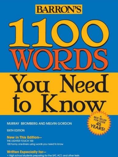 1100 Words You Need to Know, 6th Edition (1)
