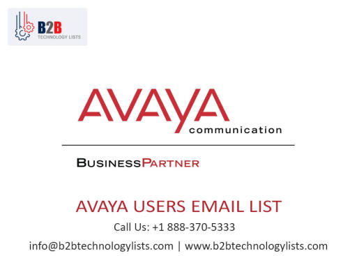 Avaya Users Email List  - B2B Technology Lists