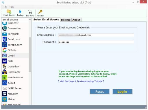 Gmail Backup Tool to Migrate Emails from Gmail to Multiple Options