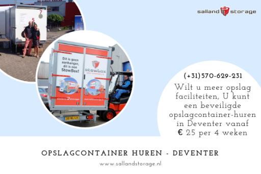 Opslagcontainer Huren - Salland Storage