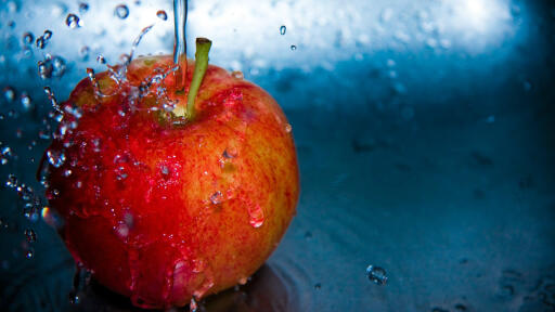 Red Apple Fruit HD Wallpaper