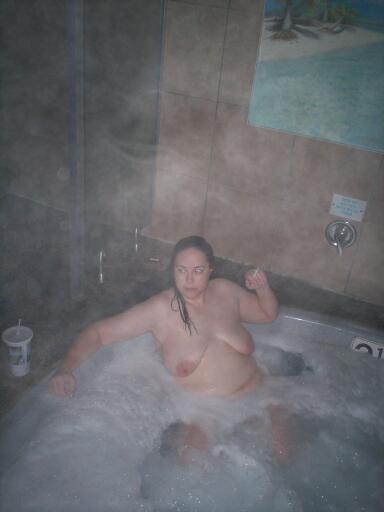 Brenda Wilcox Hot Tub Strip (105)
