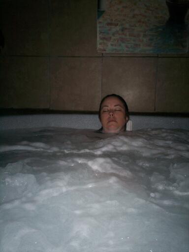 Brenda Wilcox Hot Tub Strip (113)