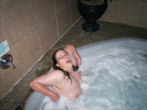 Brenda Wilcox Hot Tub Strip (115)
