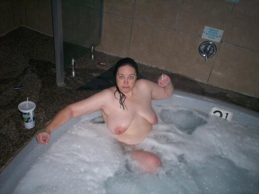 Brenda Wilcox Hot Tub Strip (104)