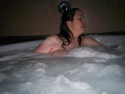 Brenda Wilcox Hot Tub Strip (114)