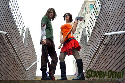 Scooby dead zombie hunters shaggy and velma by cherrysteam d9ej34x