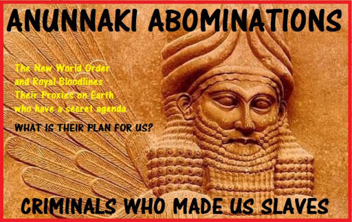 anunnaki abominations creation of human slave species