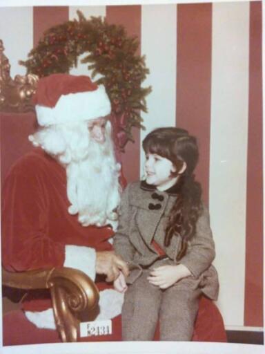 Hung out with Santa at the River Roads Shopping Center (1967)