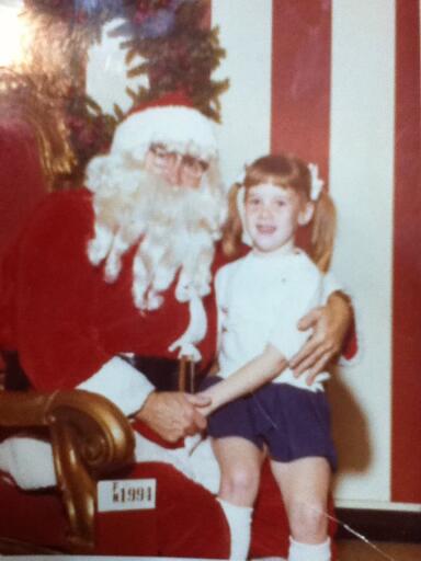 Hung out with Santa at River Roads Mall (1967)