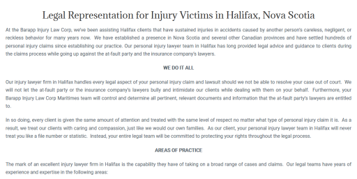 Personal Injury Lawyer Halifax - Brill Law (902) 800-6845