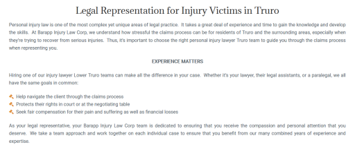 Personal Injury Lawyer Truro - Brill Law (902) 920-5643