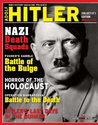 WWII History Magazine Adolf Hitler collector's Edition Special Edition 2016 (1)