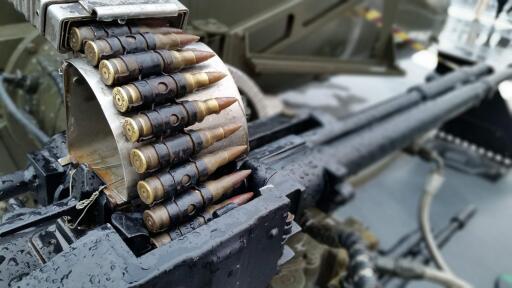 Army Arsenal machine gun and bullets 4k wallpaper Ultra HD 4K Desktop Wallpaper