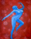 Red Blue Dancer