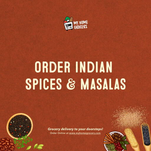 Order Indian Spices & Masalas Online Carrollton,Texas - MyHomeGrocers