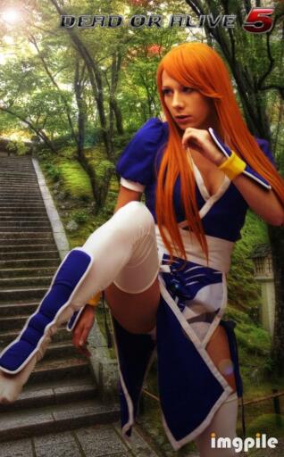 Dead or alive cosplay kasumi by constantine in tokyo