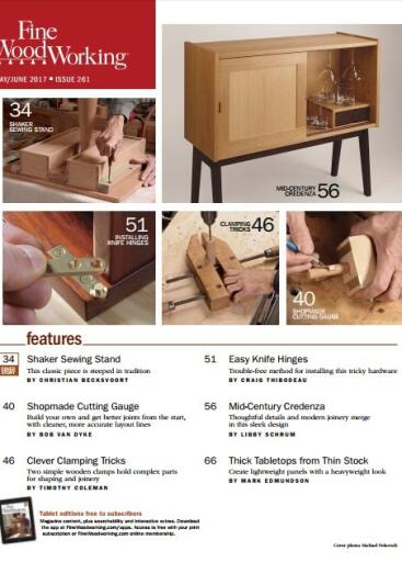 Fine Woodworking Issue 261, 2017 (2)