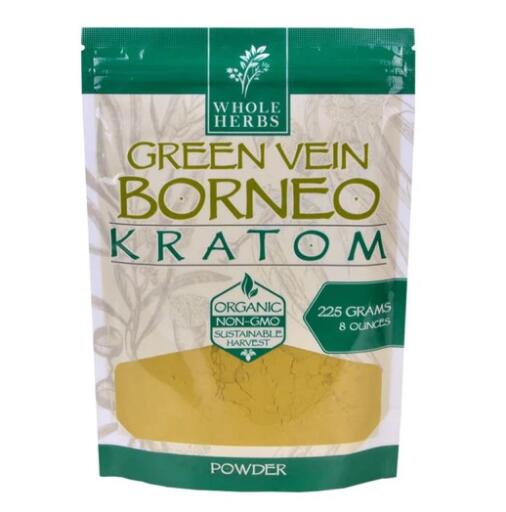 Whole Herbs Green Vein Borneo Kratom Powder