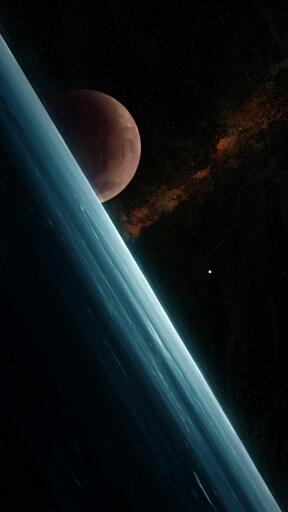 Planets slope stars space 65153 3840x2400 01 Ultra HD Smartphone Mobile iPhone Samsung Wallpper