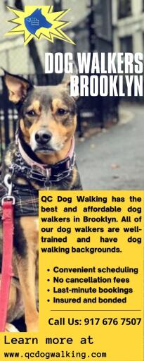 Find Affordable dog walker Brooklyn QC Dog Walking