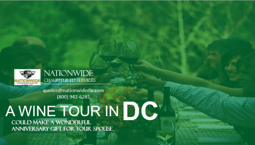 A Wine Tour in DC Could Make a Wonderful Anniversary Gift for Your Spouse