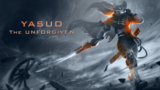 High definition background league of legends yasuo 3840x2160 HD image