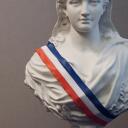 Le symbole de la Marianne est un tout cas une icône populaire de la République.