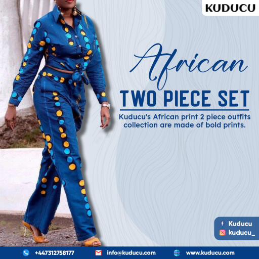 African Two Piece Set