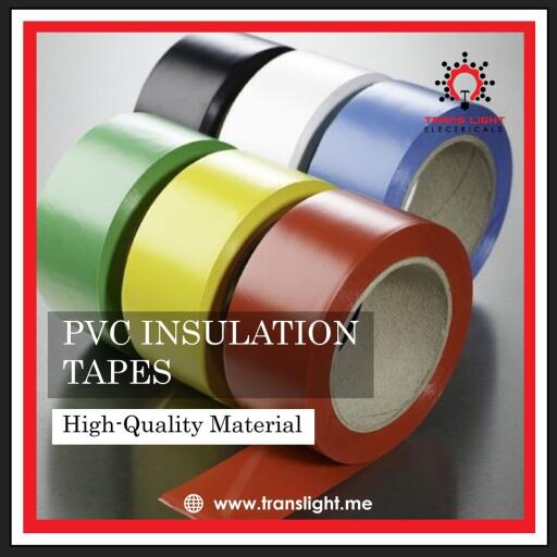 Get the Best PVC insulation tape from Trans Light Electricals