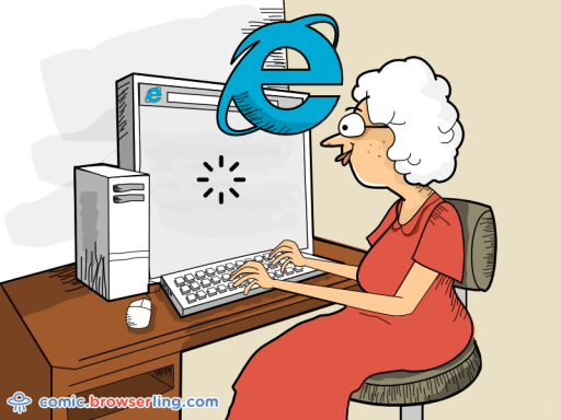 Grandma - Web Developer Joke