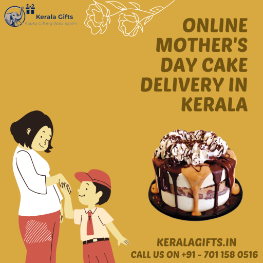 Mother's day cake delivery in Kerala