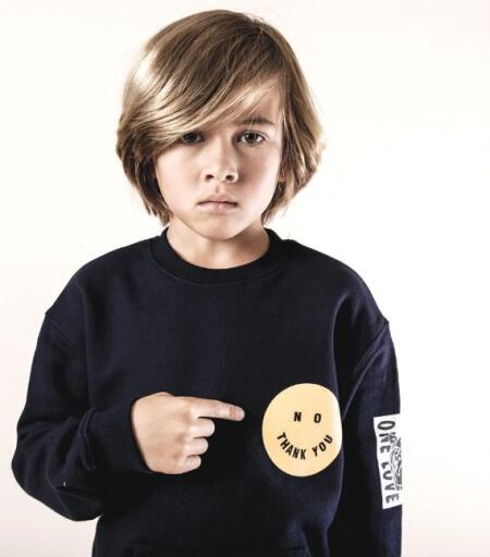 Boys Smiley Pullover Sweatshirt for Sale