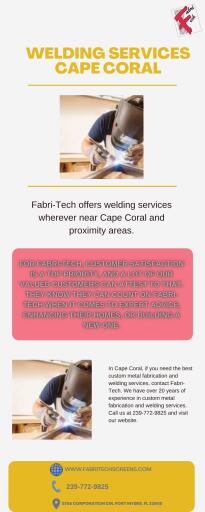Learn About The Best Welding Services In Cape Coral