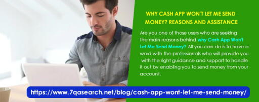 Why Cash App Won't Let Me Send Money? Reasons And Assistance