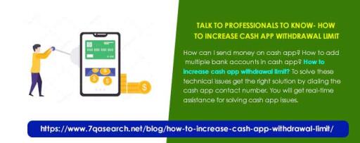 Talk to professionals to know- how to increase cash app withdrawal limit