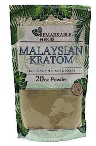 Remarkable Herbs Malaysian Kratom 20oz Powder
