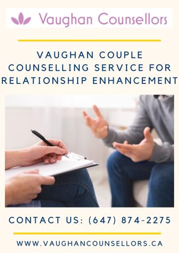 Vaughan Couple Counselling Service for Relationship Enhancement