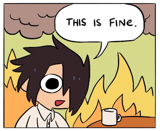 This is fine from the Promised Neverland#Anime#Meme#AnimeMeme