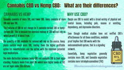 Cannabis CBD vs Hemp CBD What are their differences