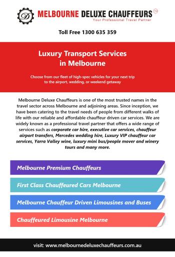 Chauffeured Limousine Melbourne