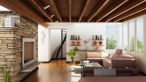 Interior design style design home villa living room 68248 3840x2160 Ultra HD Computer Desktop Wallpa