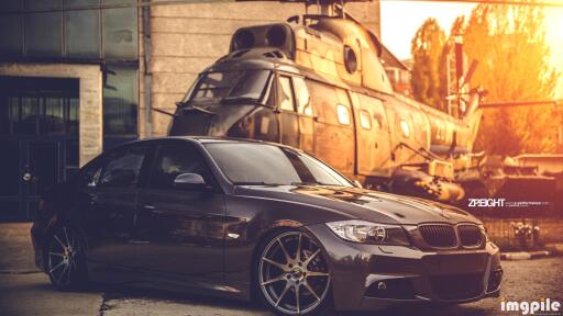 Automotive Tuning Car BMW E90 HD