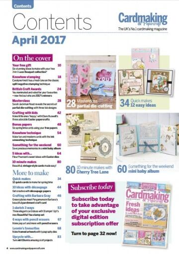 Cardmaking Papercraft Issue 168, April 2017 (2)