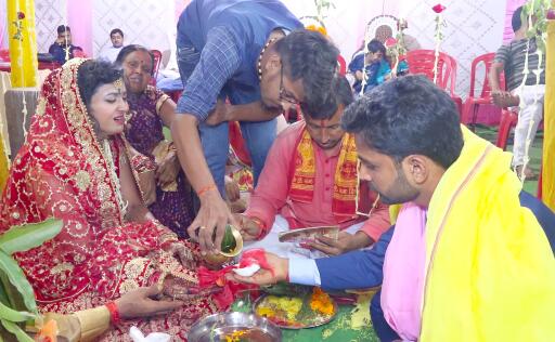 In my sister's marriage ceremony | 26 June 2020