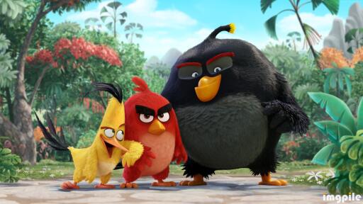 Angry birds movie 3840x2160 chuck red bomb best animation movies of 7081