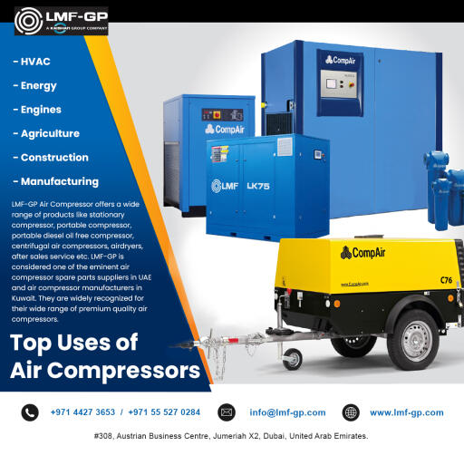 LMF-GP, Leading air Compressor Suppliers in Dubai