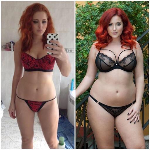 lucy collett belly before and after by fatlover24 da8tya2